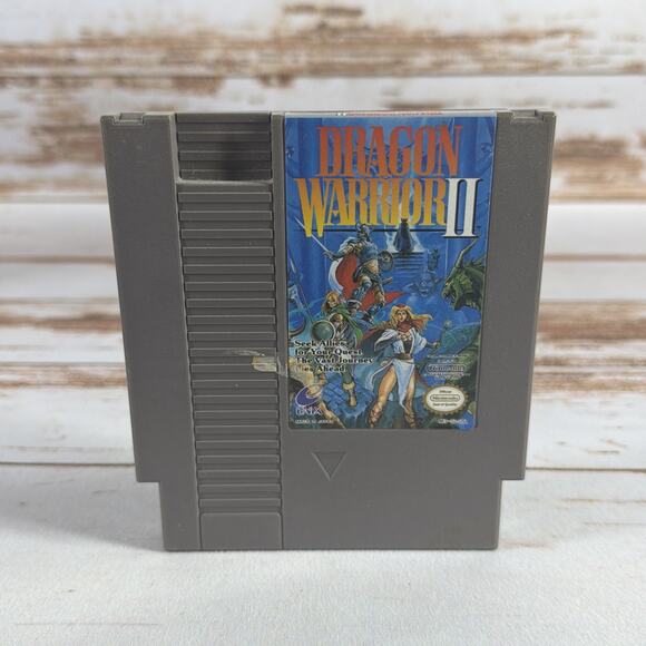 Dragon Warrior II (NES) – Authentic Cartridge Tested Working w/ Sleeve Classic